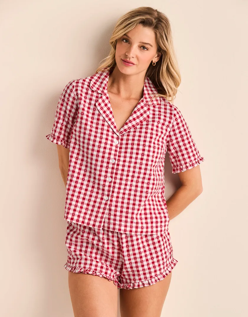 Barbara Red sleepwear bundle Model 7