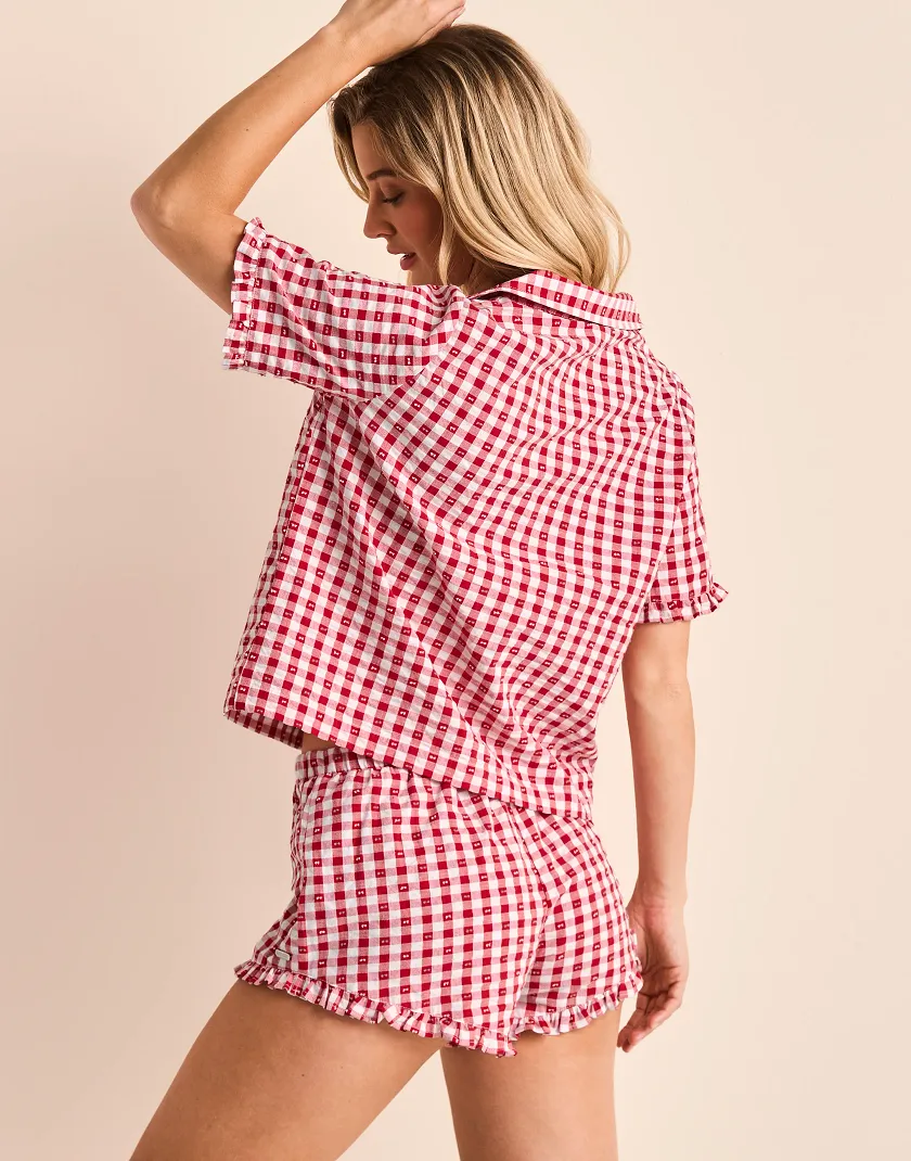 Barbara Red sleepwear bundle Model 4