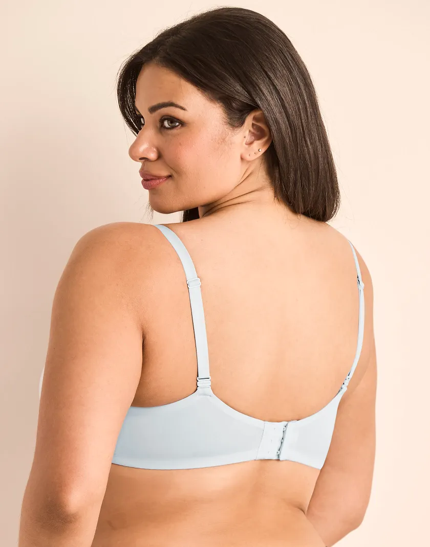 Janelle Medium Blue Contour bra bundle Model 5