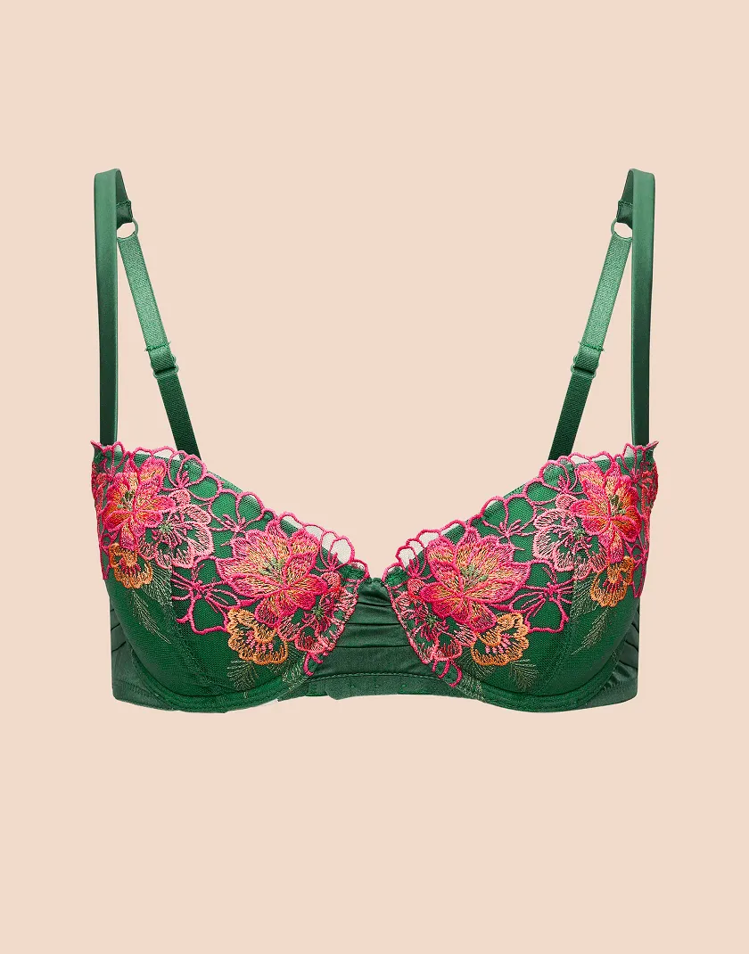 Carolyn Dark Green 2 Contour bra bundle Still 5