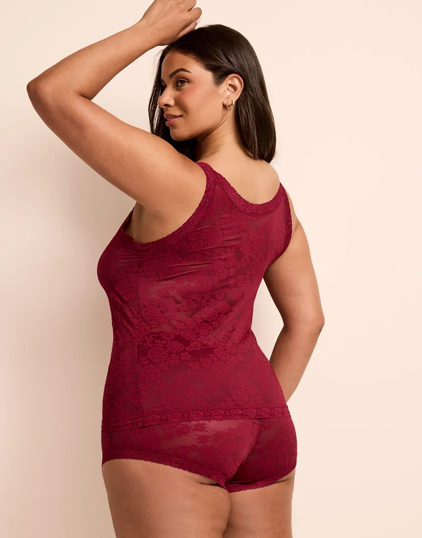 Alicent Dark Red lounge bundle Model 5