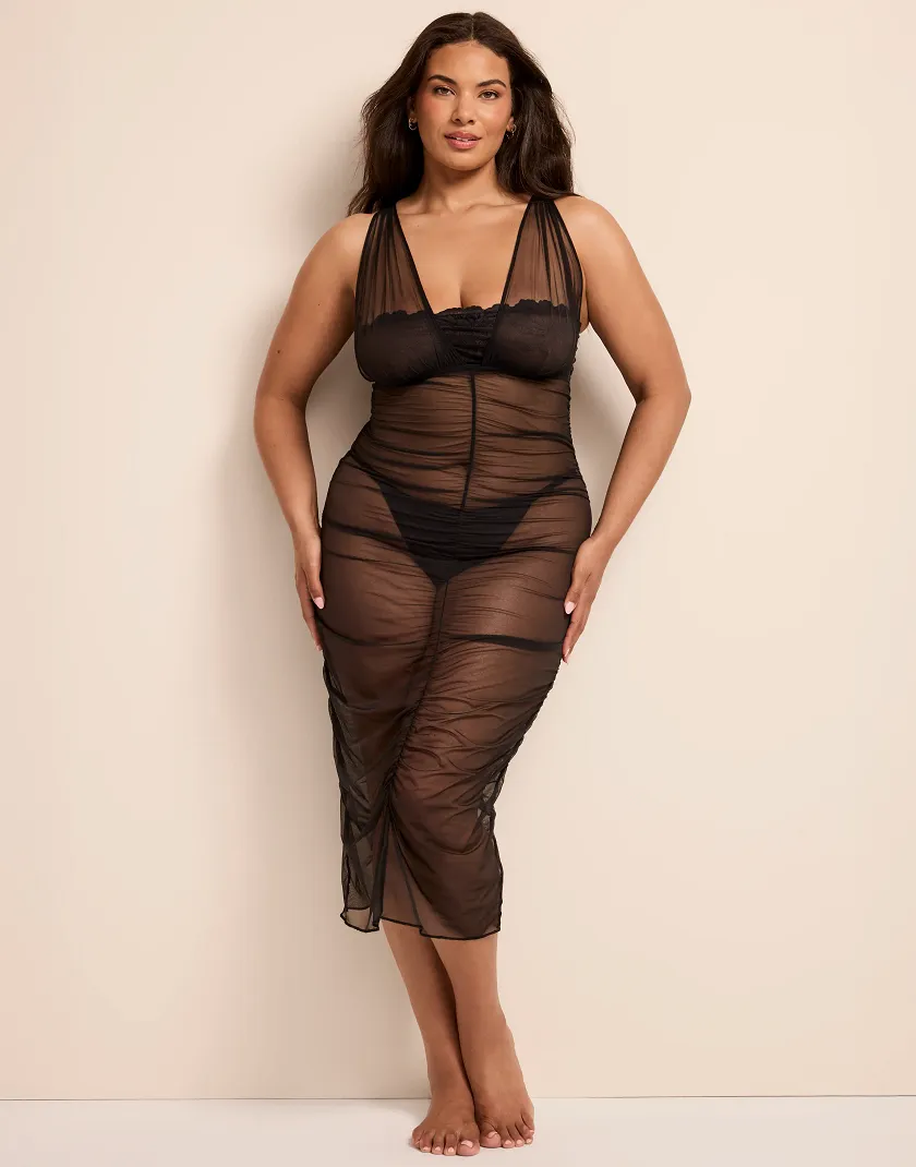 Eave Black 2 Unlined lingerie bundle Model 2