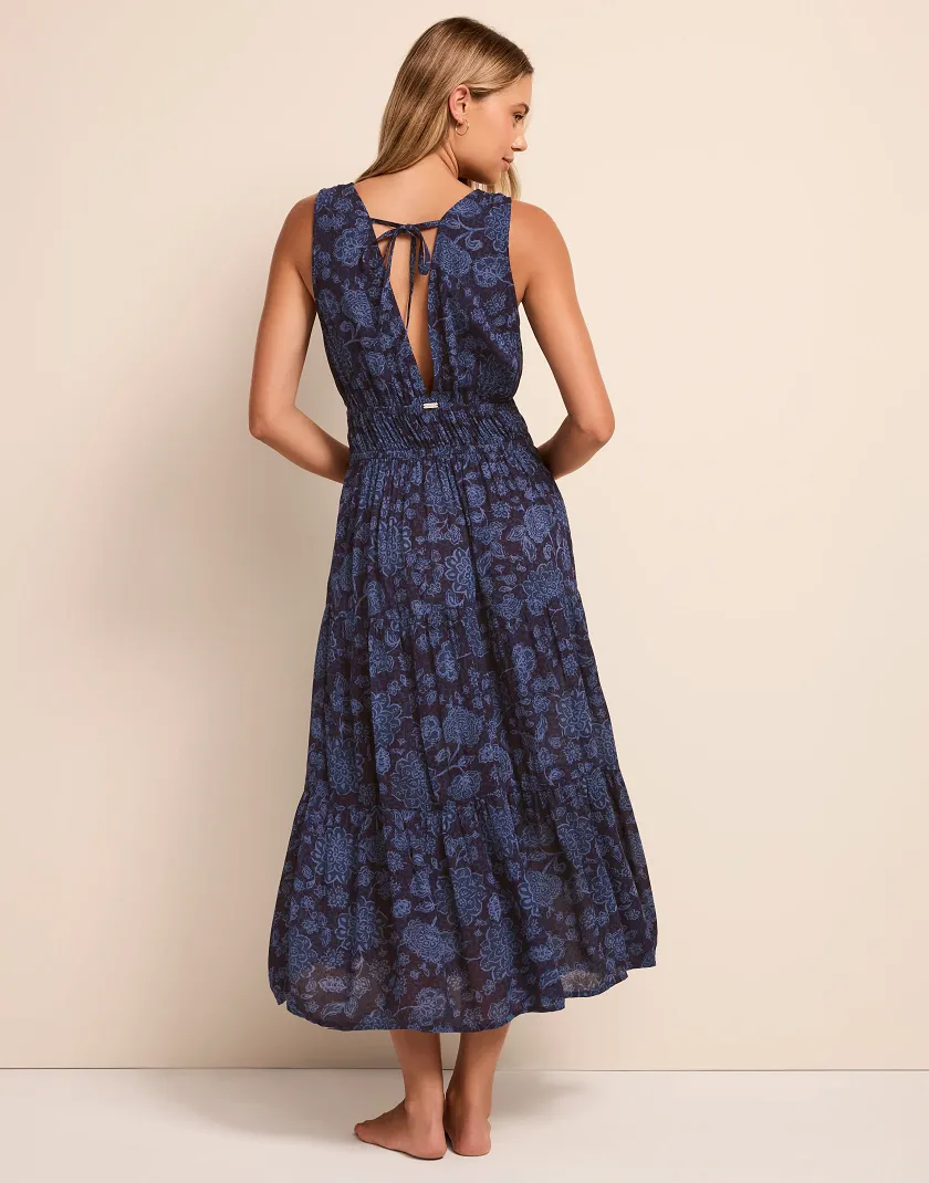 Zahira Floral Blue lounge bundle Model 4
