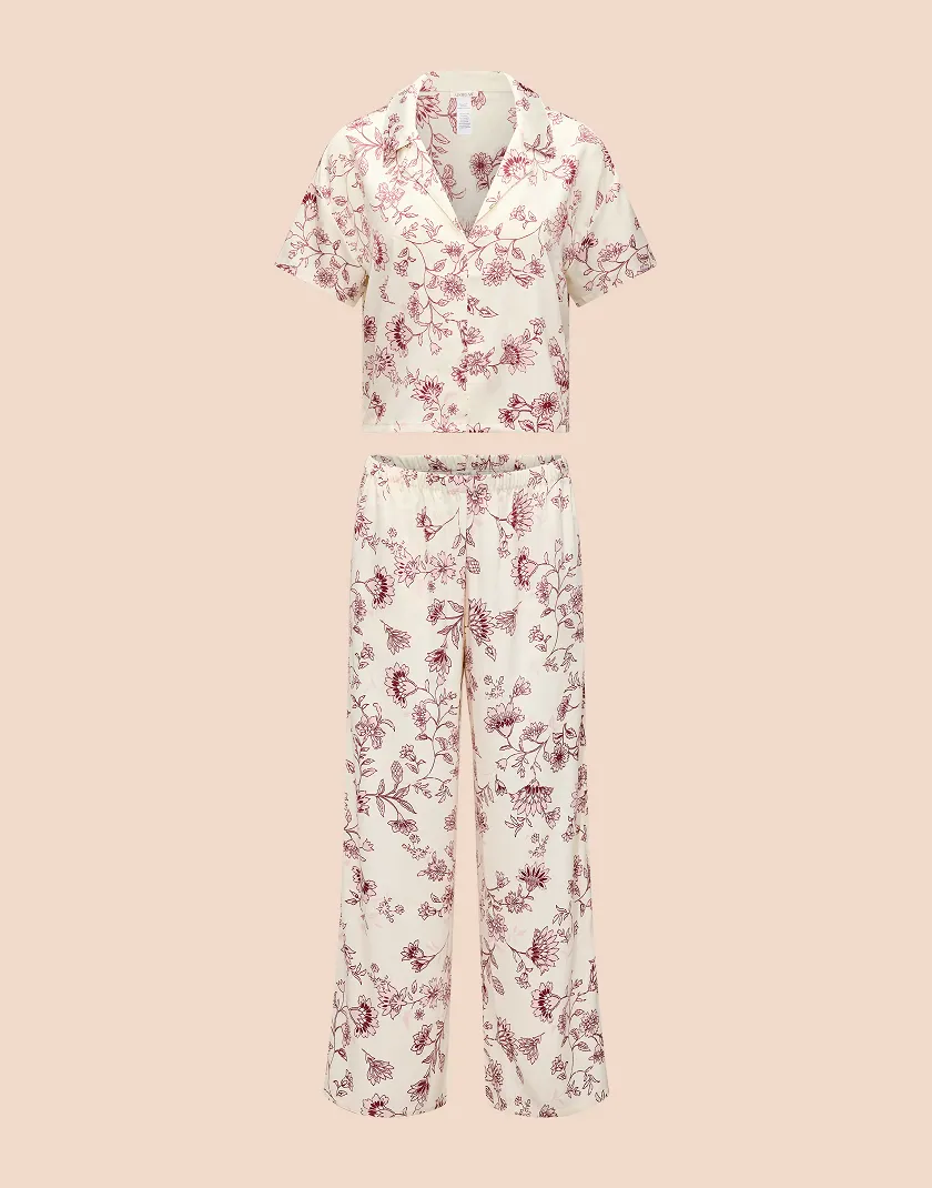 Verity Floral Pink sleepwear bundle Still 3