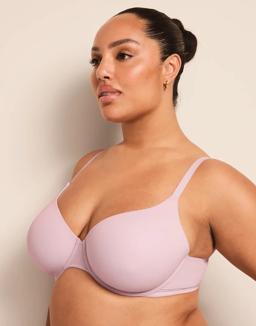 Janelle Light Pink Contour bra bundle Model 8