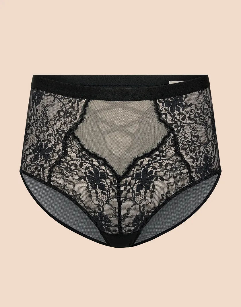 Mila High Waisted Black panty bundle Still 3