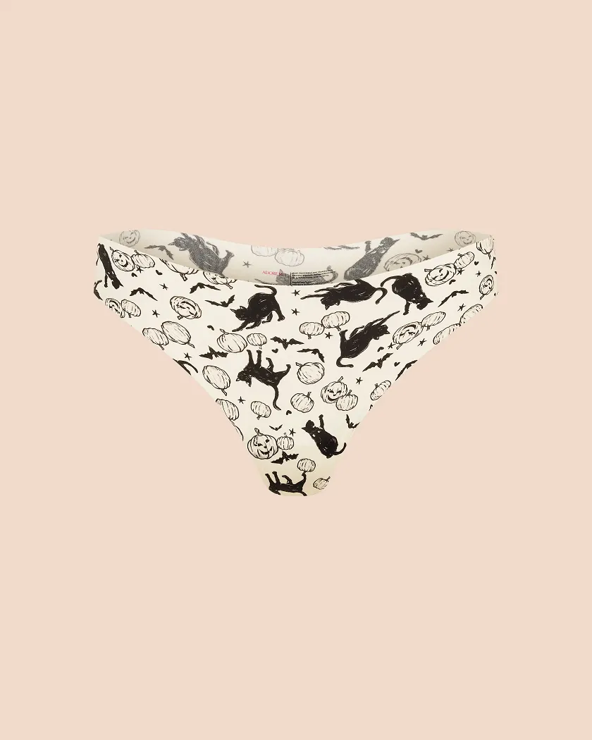 Francie D1 Thong Novelty Beige panty bundle Still 3