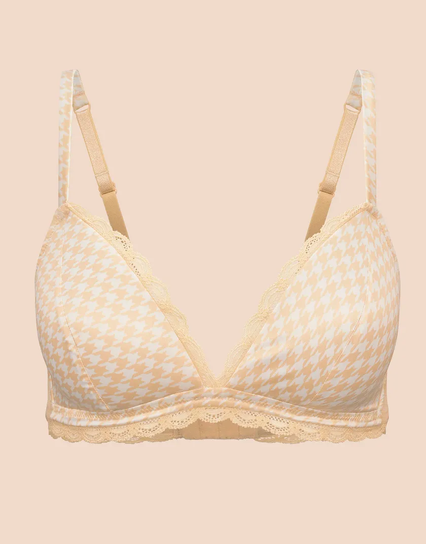 Ursula Plaid Beige 2 Lightly Lined bra bundle Still 3
