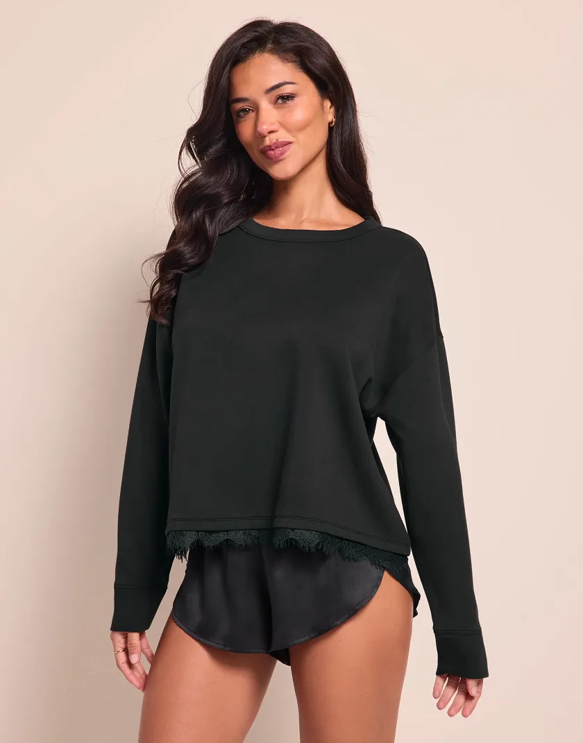 Alexandria Black lounge bundle Model 1