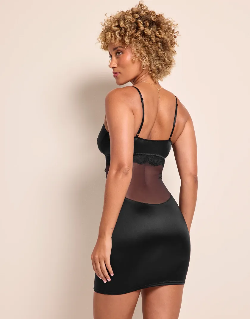 Elvira Black Unlined lingerie bundle Model 4