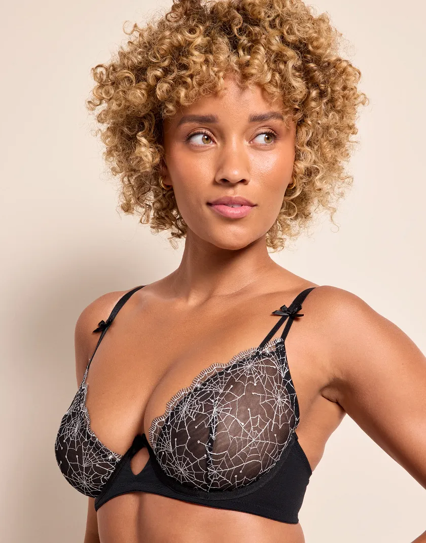 Esmay Black 3 Unlined bra bundle Model 8