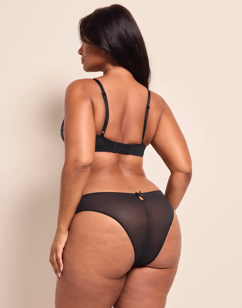 Esmay Black 3 Unlined bra bundle Model 7