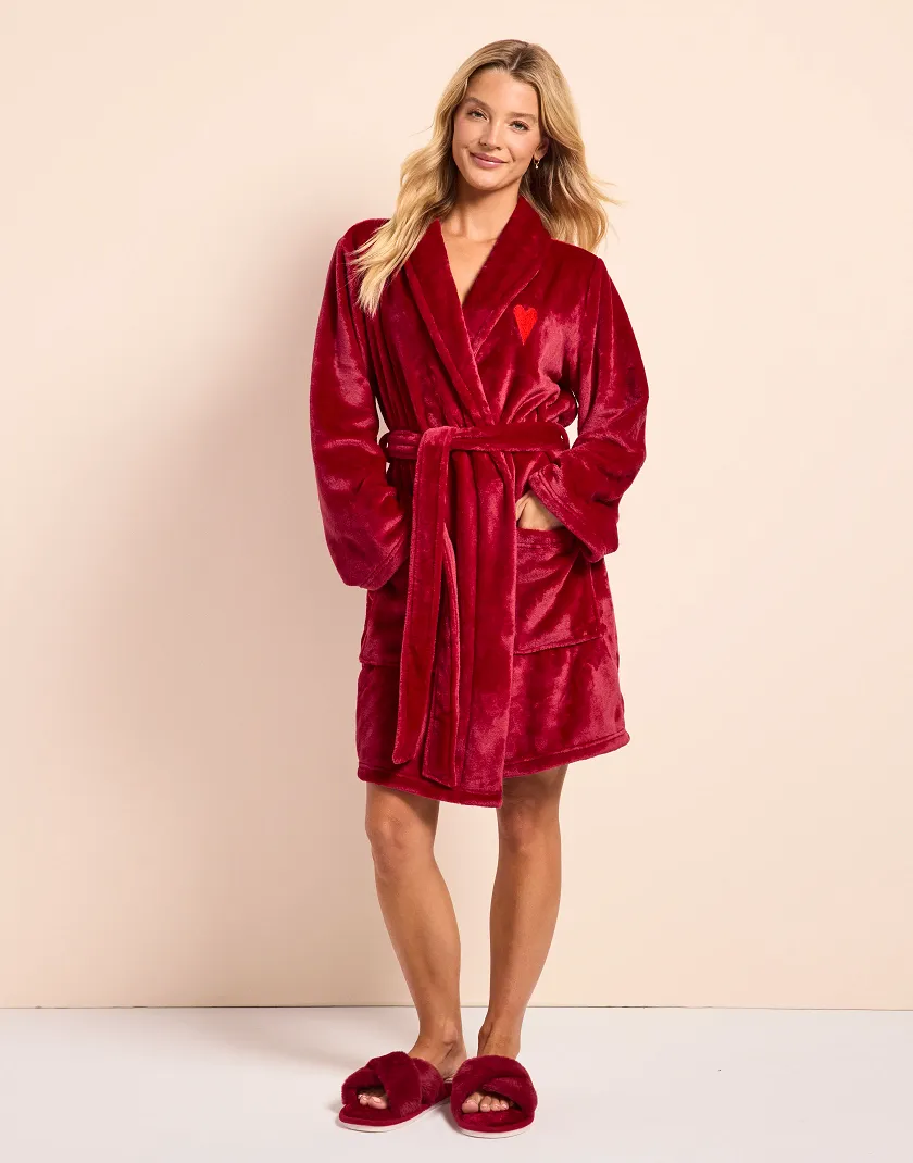 Andi Dark Red sleepwear bundle Model 1