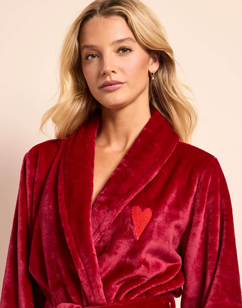 Andi Dark Red sleepwear bundle Model 6
