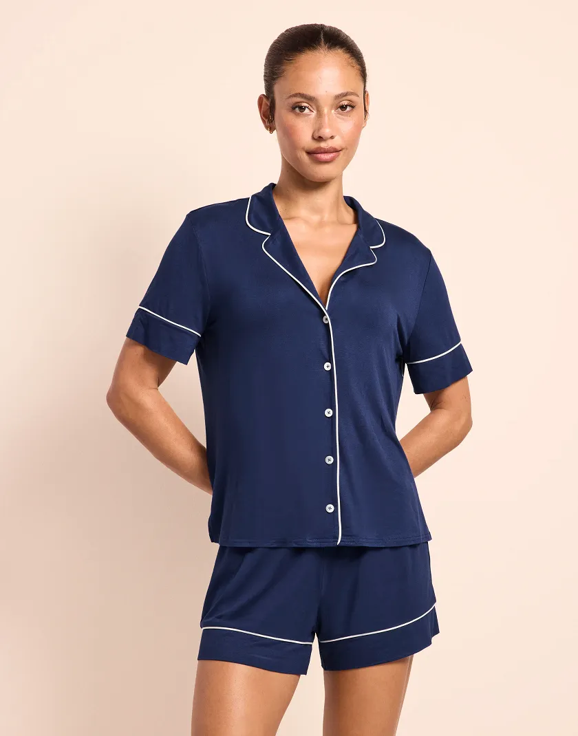 Jane C1 Dark Blue sleepwear bundle Model 1