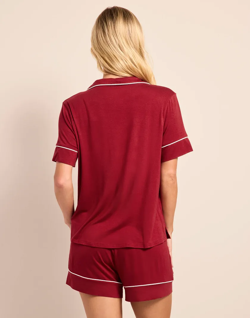 Jane1 C1 Dark Red sleepwear bundle Model 3