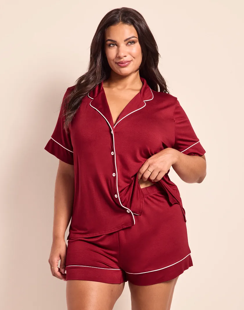 Jane1 C1 Dark Red sleepwear bundle Model 8