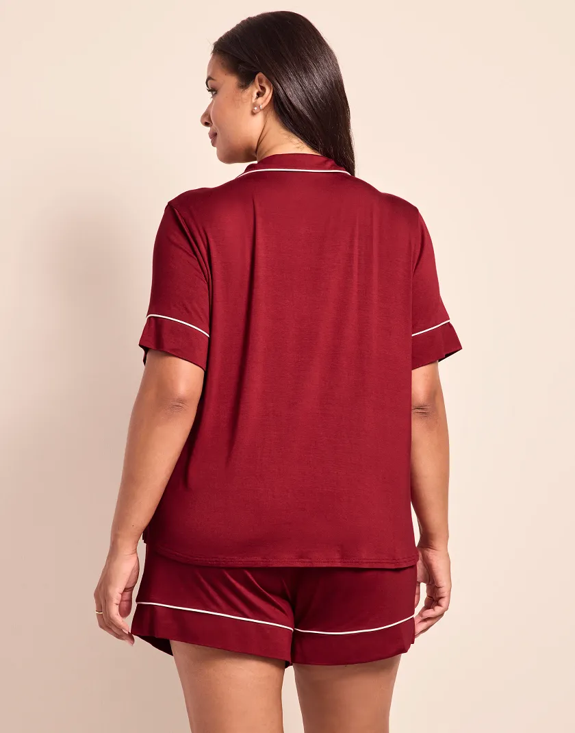 Jane1 C1 Dark Red sleepwear bundle Model 4