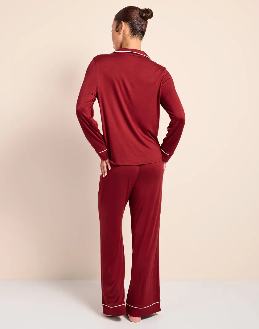 Matilda1 C1 Dark Red sleepwear bundle Model 3