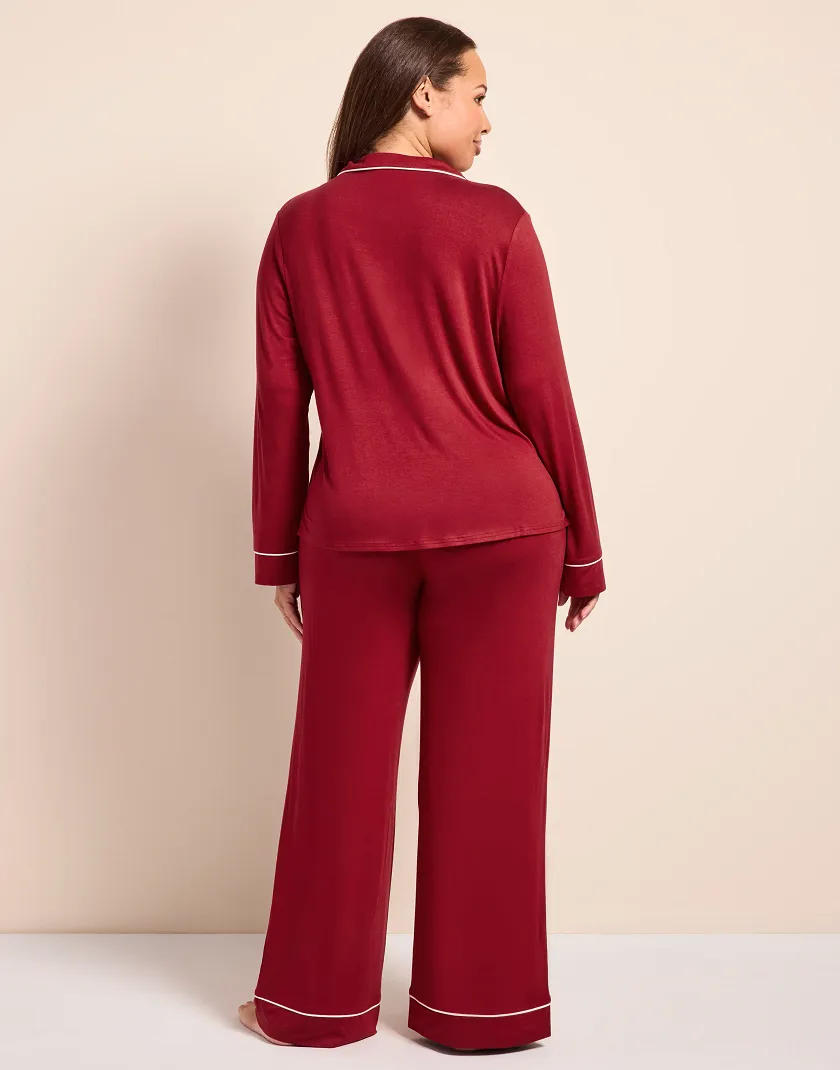 Matilda1 C1 Dark Red sleepwear bundle Model 4