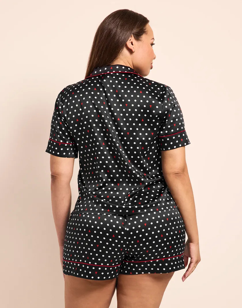 Trisha Dot Black sleepwear bundle Model 5