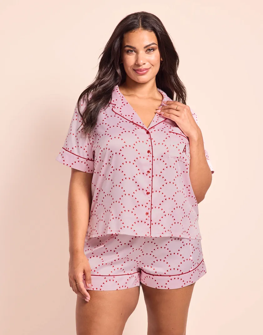 Trisha Heart Pink sleepwear bundle Model 2