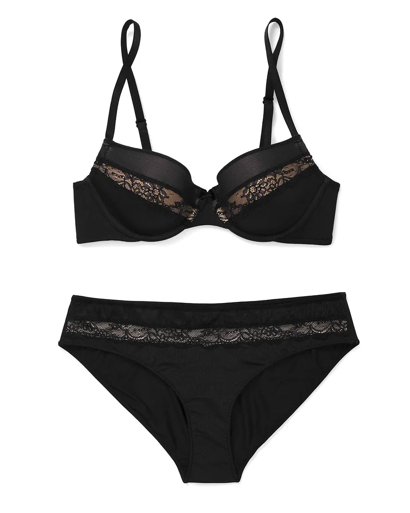 Andrelisa Black 2 Contour bra bundle Still 5