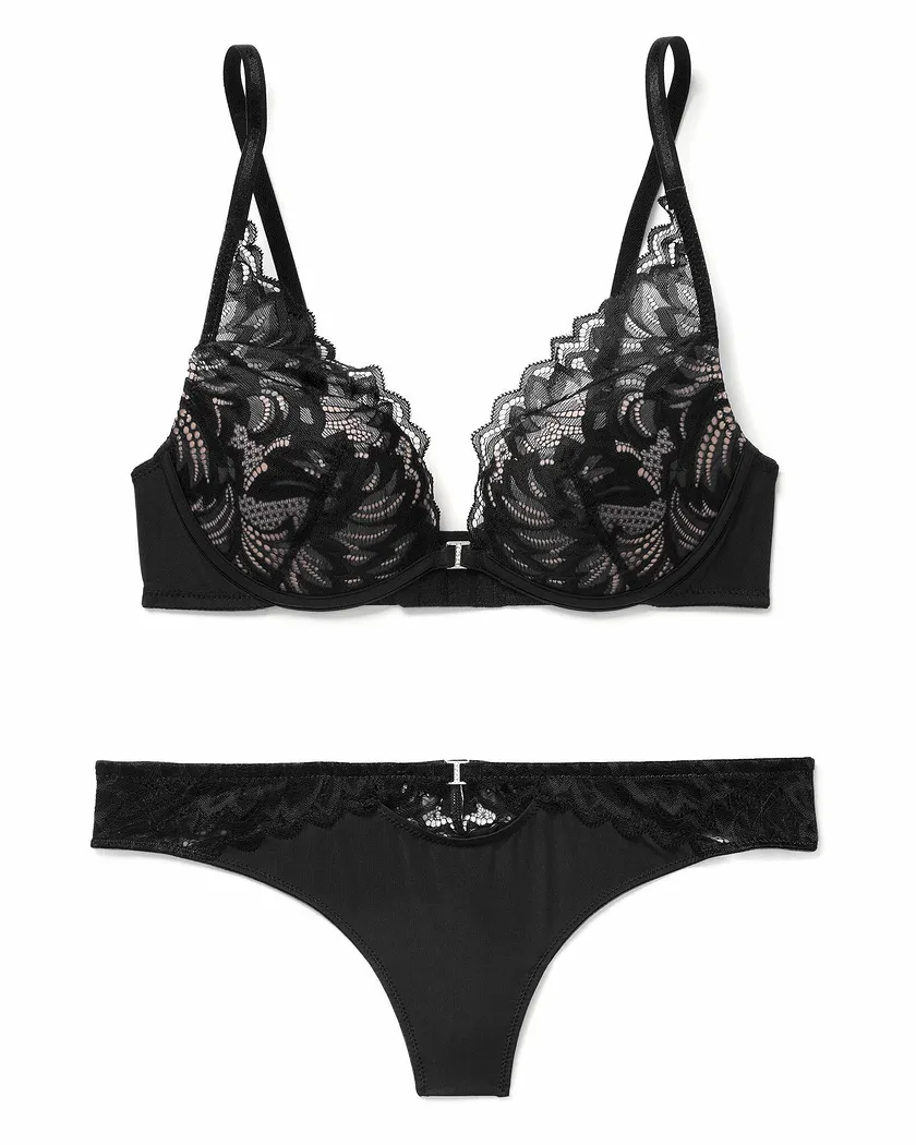 Lily Black 2 Push Up bra bundle Still 2