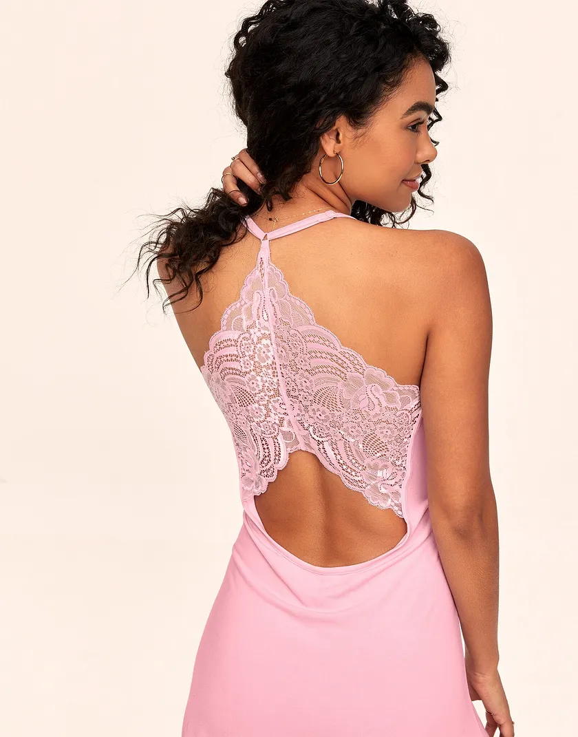Jacqueline Light Pink sleepwear bundle Model 1