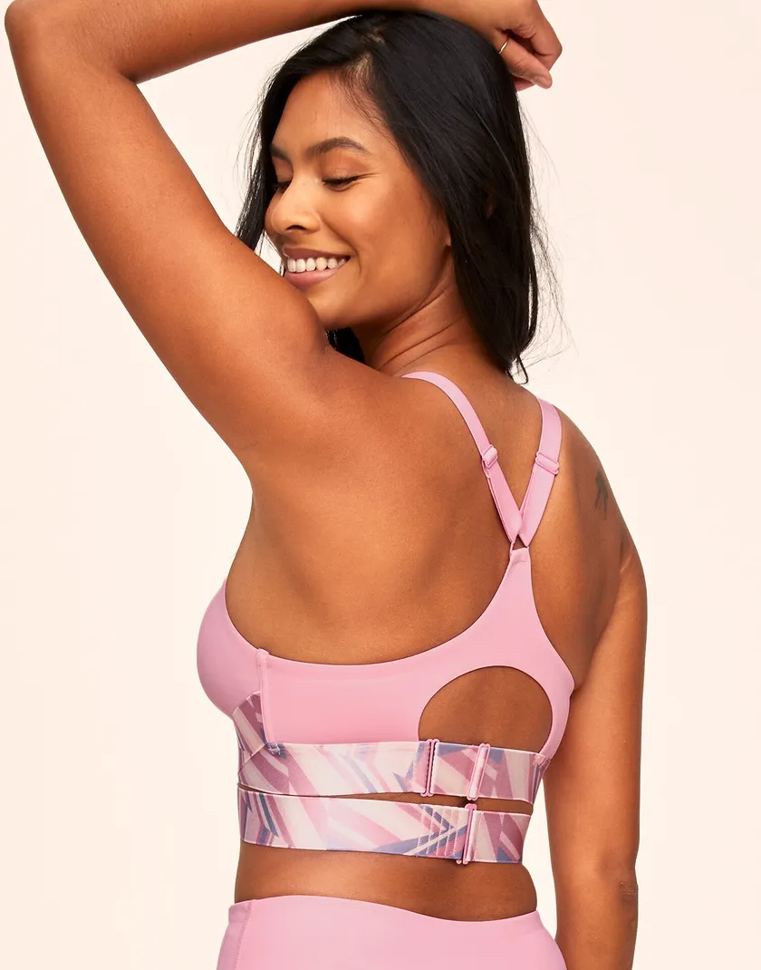 Maven Stripe Pink Contour activewear bundle Model 5