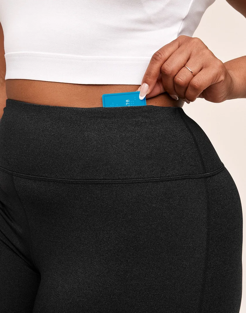 Haley Heather Shorty Black Plus activewear bundle Model 5