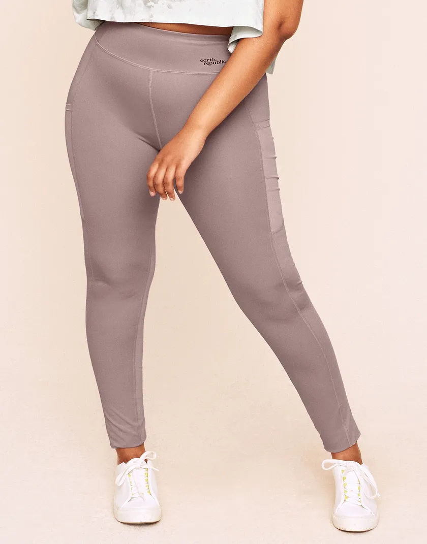Emberly Medium Beige Plus activewear bundle Model 2