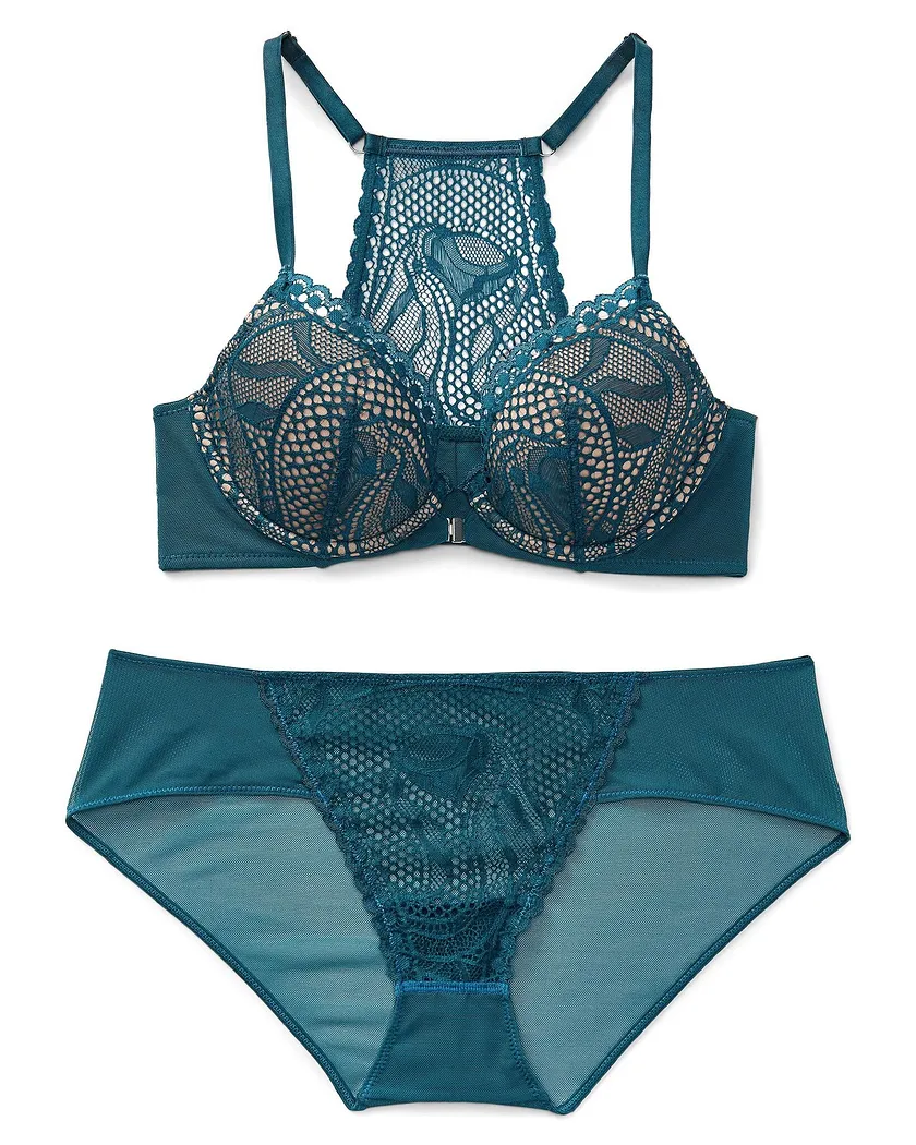 Selina Dark Blue 2 Lightly Lined bra bundle Still 3