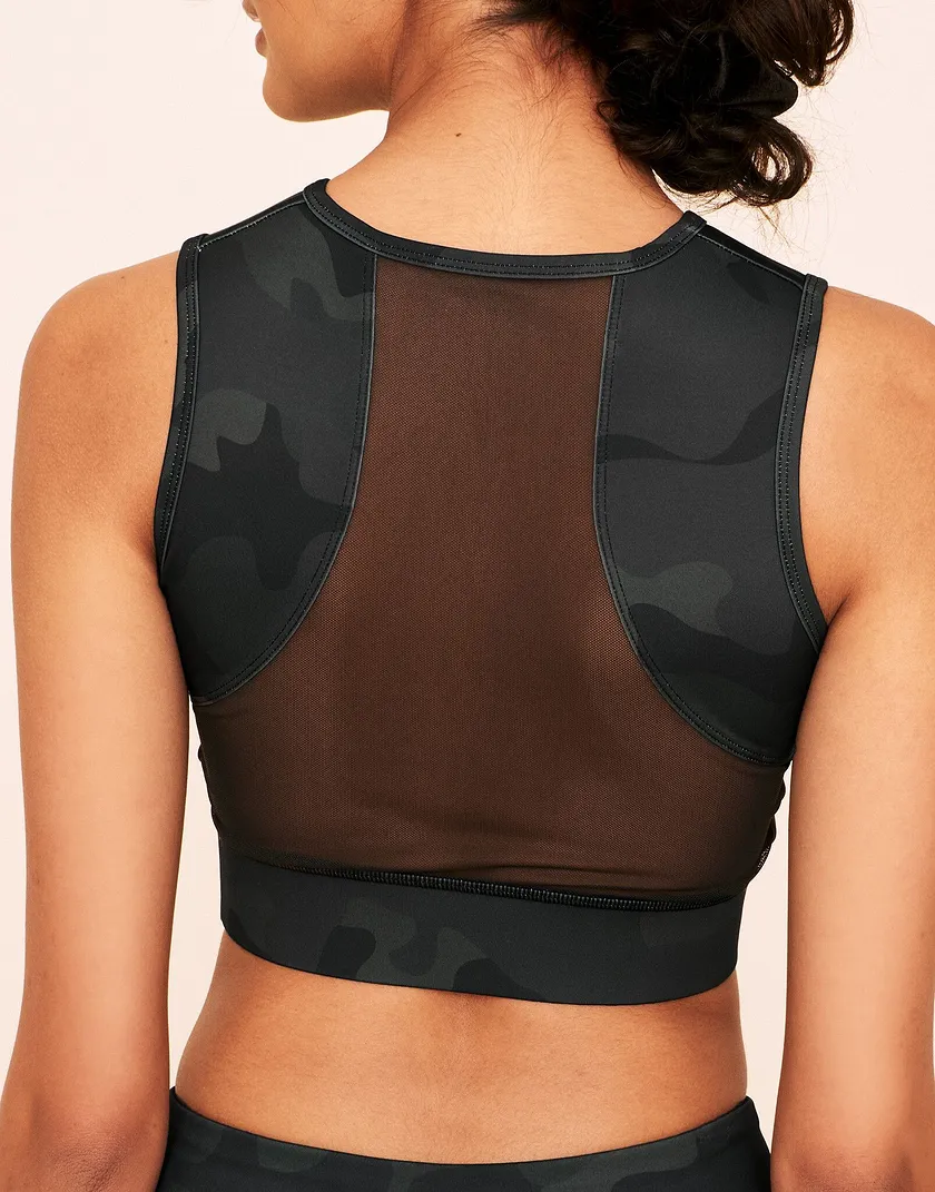 Axelle Sports Bra Novelty Green Contour activewear bundle Model 5