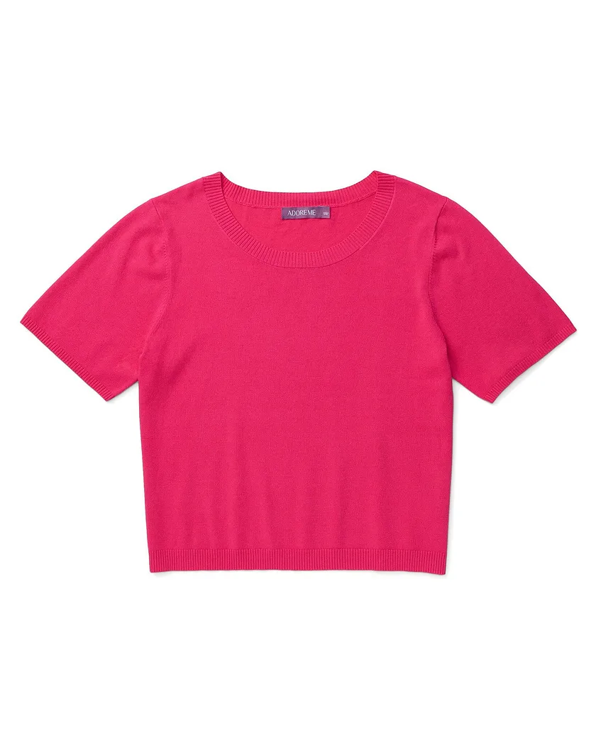 Archer Sweater Dark Pink tops bundle Still 2