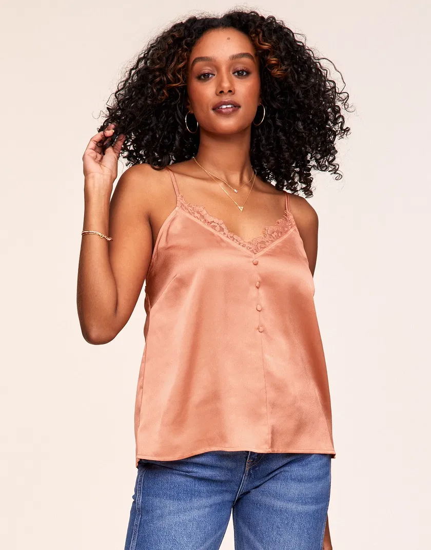 Bay Harbor Islands Cami Medium Pink tops bundle Model 1