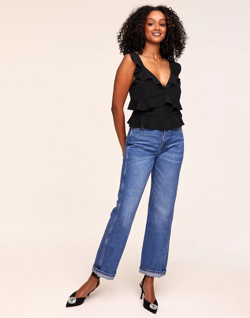 Bay Lake Cami Black tops bundle Model 1