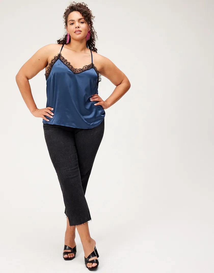Redwood Cami Blue Plus tops bundle Model 2