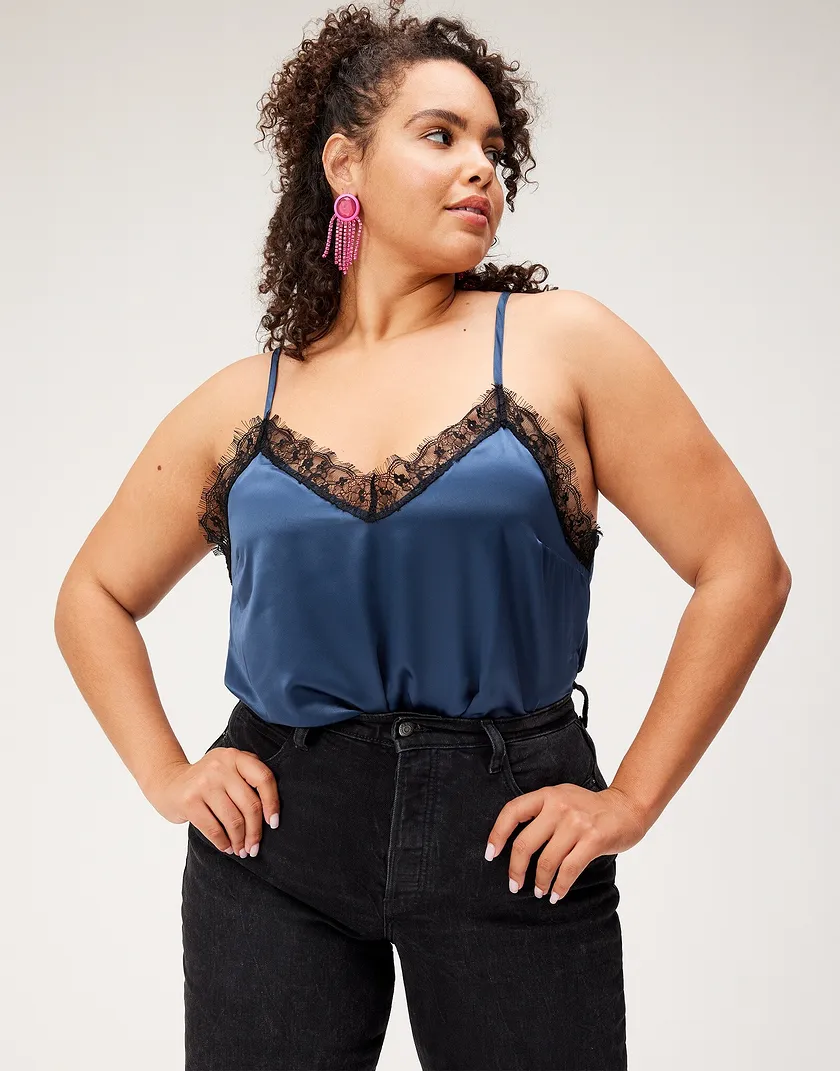 Redwood Cami Blue Plus tops bundle Model 5