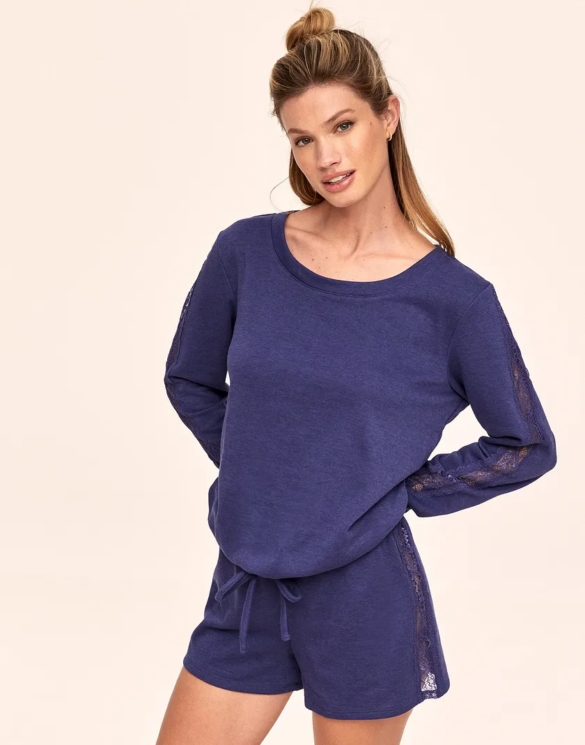 Alexia Dark Blue lounge bundle Model 2