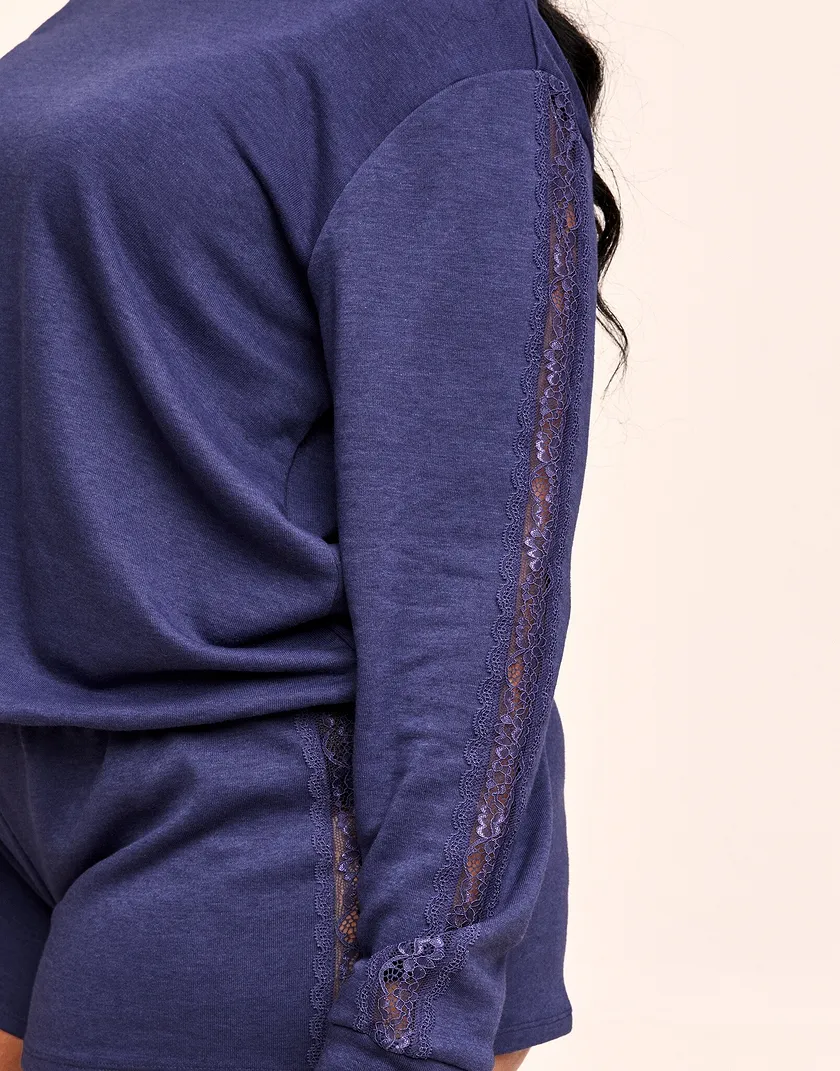 Alexia Dark Blue Plus lounge bundle Model 4