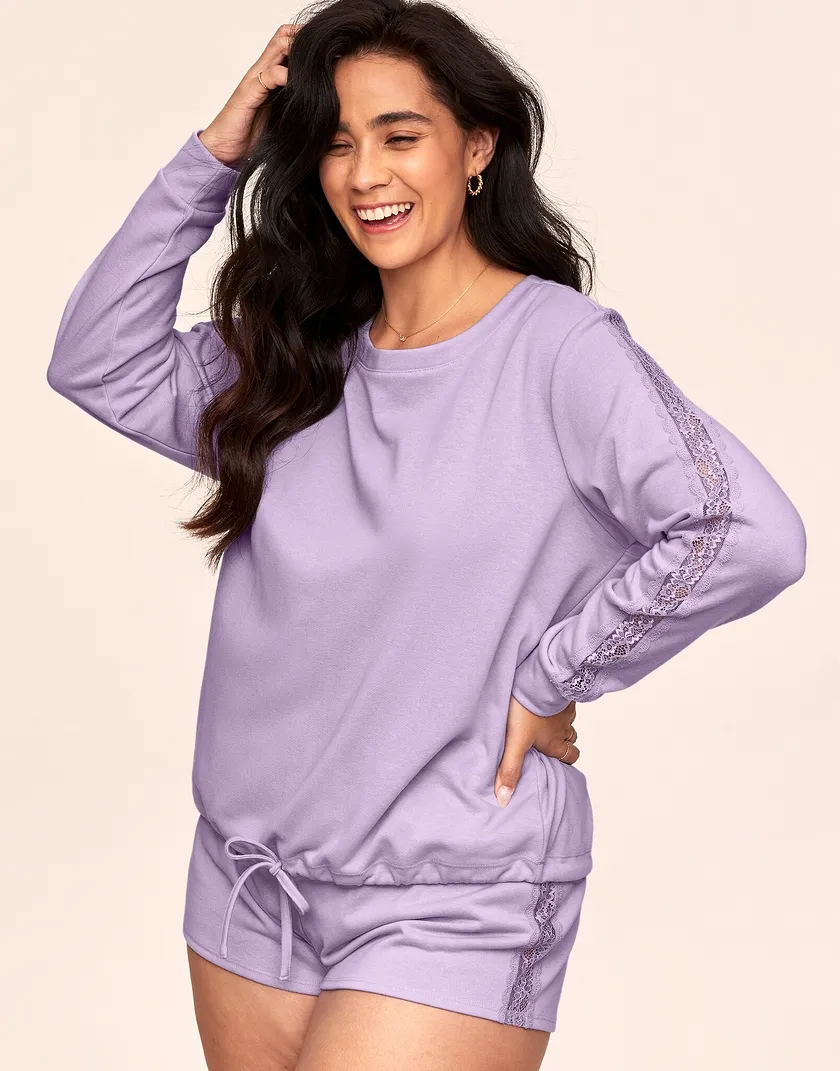Alexia Medium Purple Plus lounge bundle Model 1