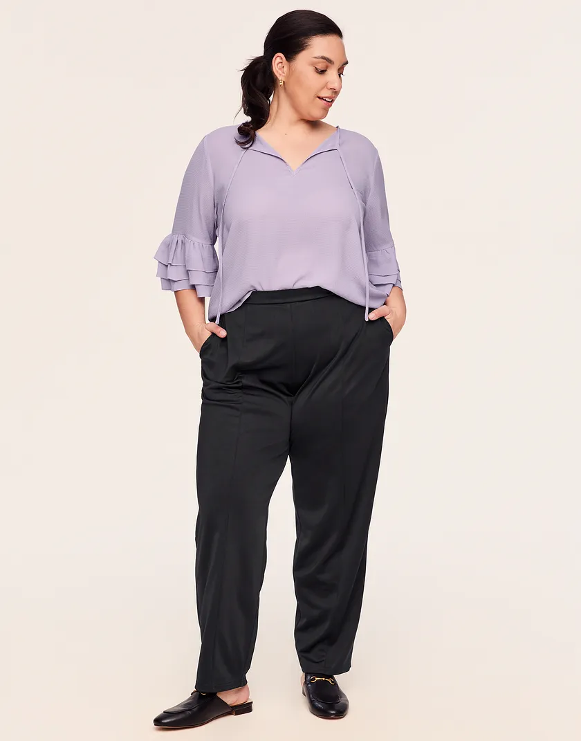 Quinn Top Medium Purple Plus tops bundle Model 4