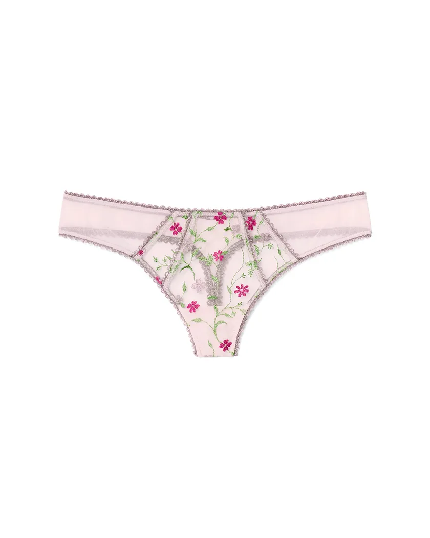 Rosa Solo Thong Floral Purple panty bundle Still 3