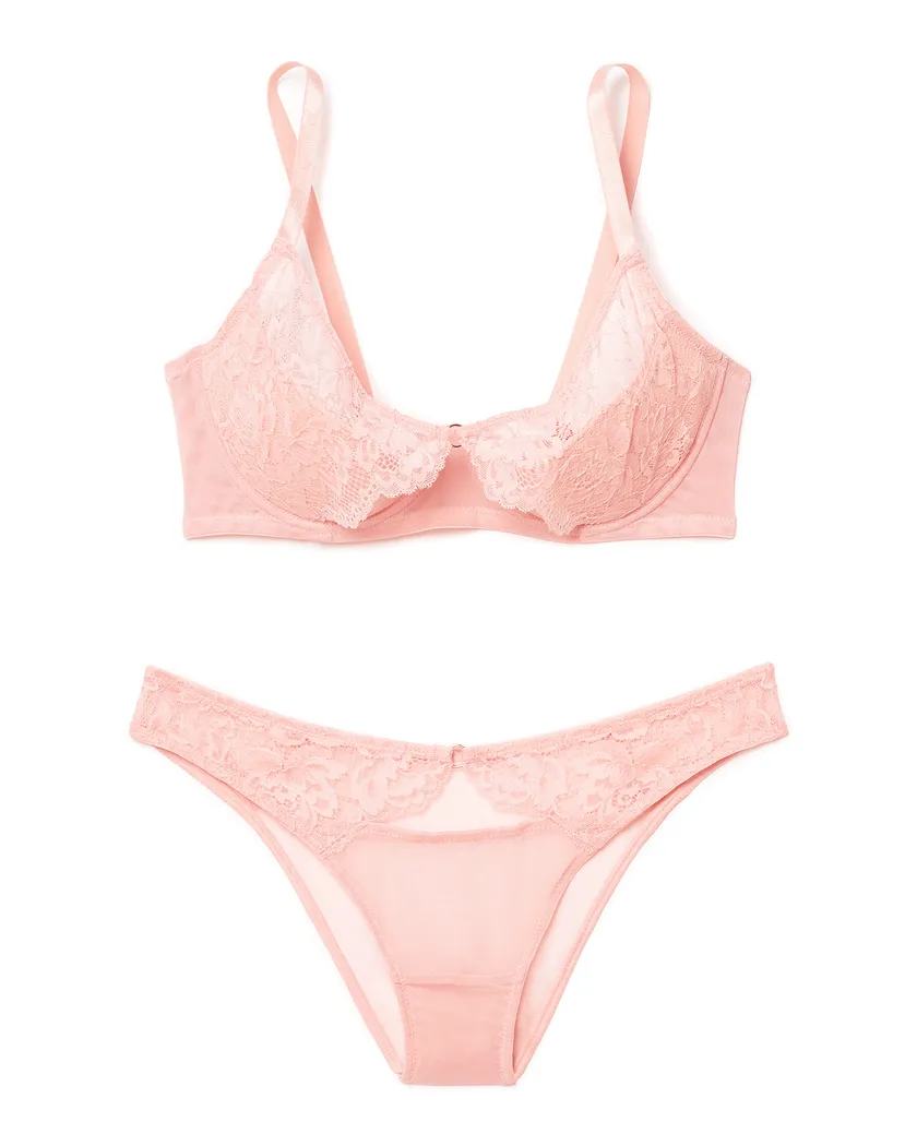 Abella Light Pink 2 Unlined bra bundle Still 1
