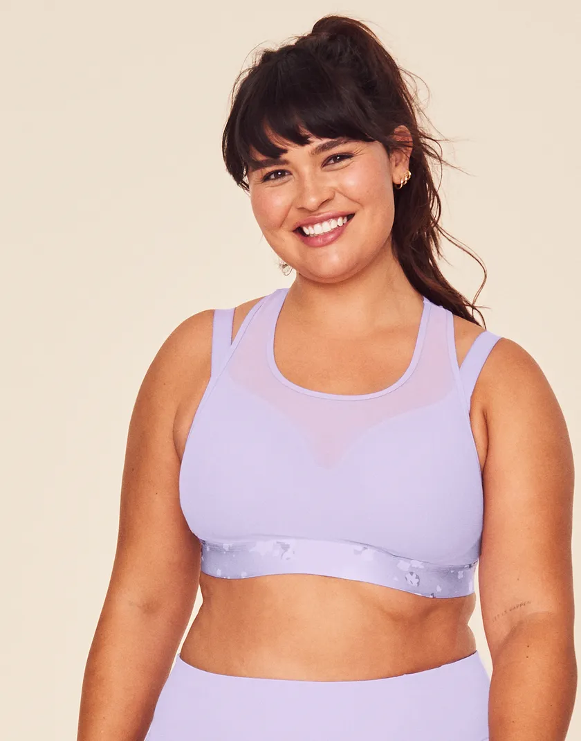 Micah Medium Purple Plus Contour activewear bundle Model 2