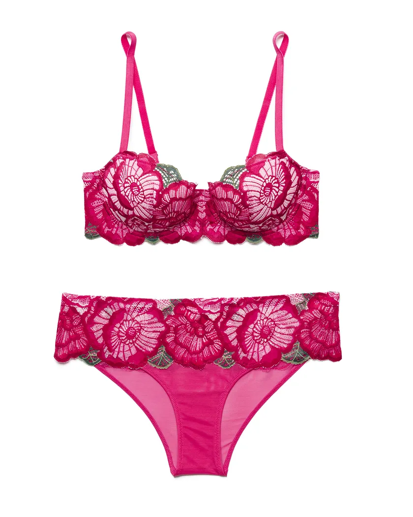 Colete Floral Pink 3 Lightly Lined bra bundle Still 2