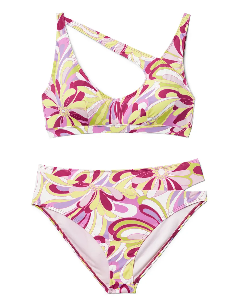 Darby Floral Pink 2 swimwear bundle Still 1