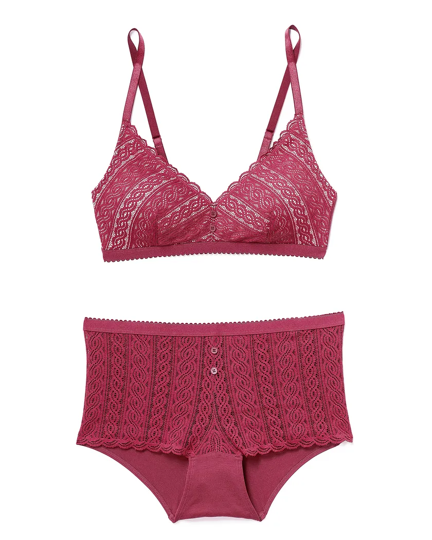Samanta Dark Red 2 Contour bra bundle Still 4