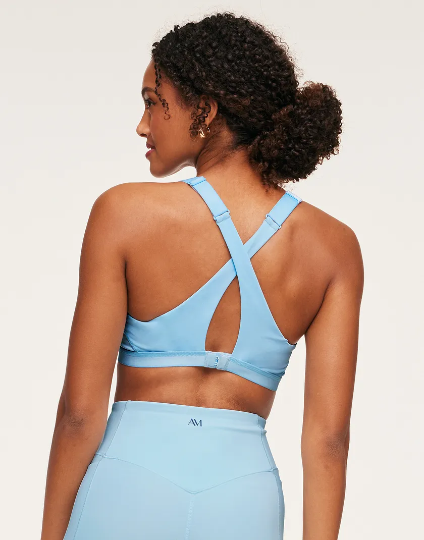 Brylee High Support Light Blue Contour activewear bundle Model 4